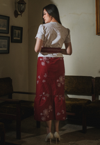 Setelan Santika Erina Red