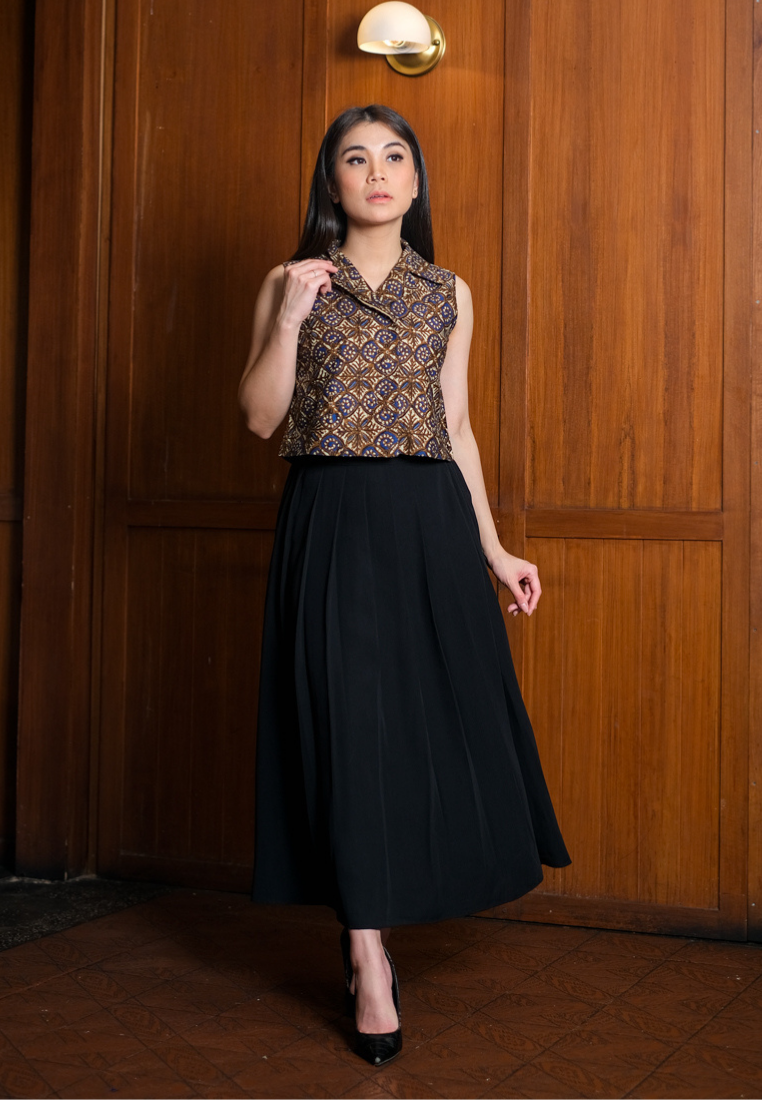 Setelan Rahmi Brown dan Felice Black
