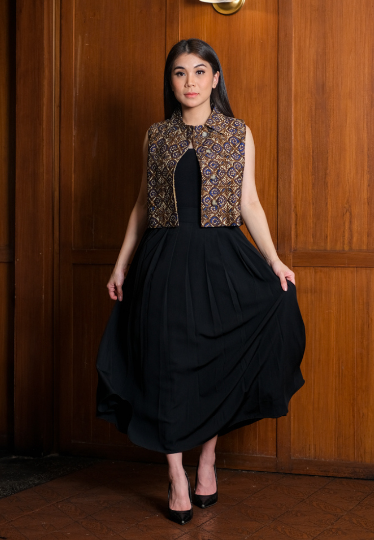 Setelan Rahmi Brown dan Felice Black