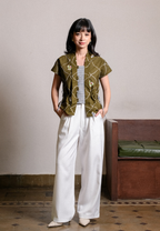 Garwita Kebaya Ayam Green