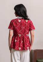Aswati Blouse Red