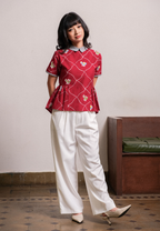 Aswati Blouse Red