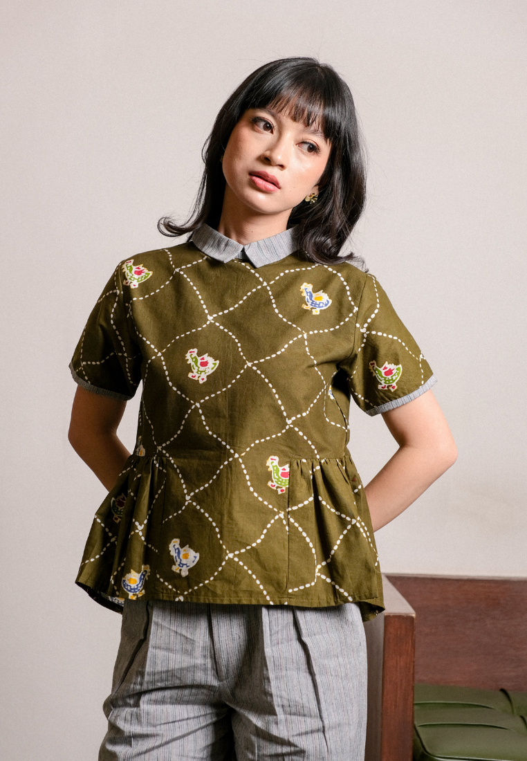 Aswati Blouse Green