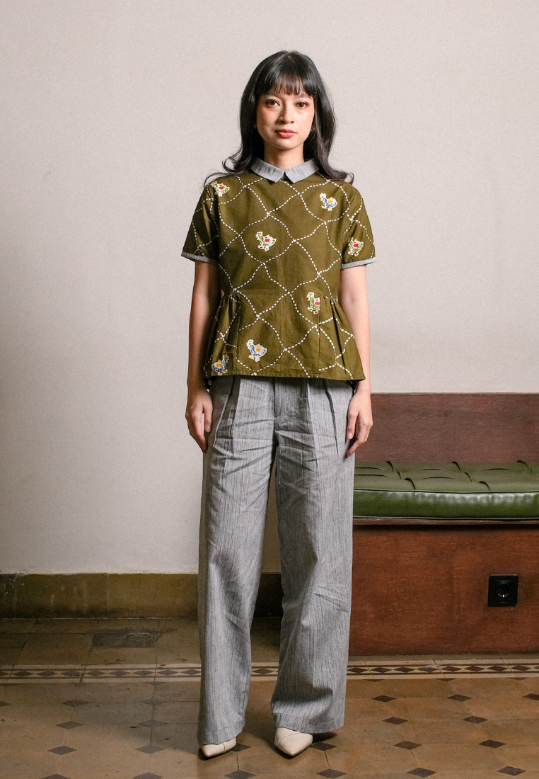 Aswati Blouse Green