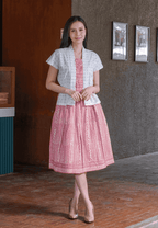 Setelan Garwita dan Gita Tribal Pink