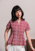 Wuri Blouse Red