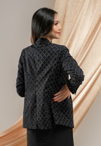 Karmina Blazer Batik Black