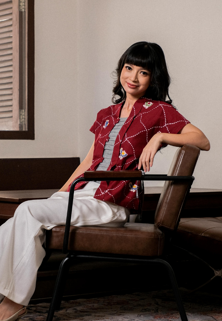 Garwita Kebaya Ayam Red