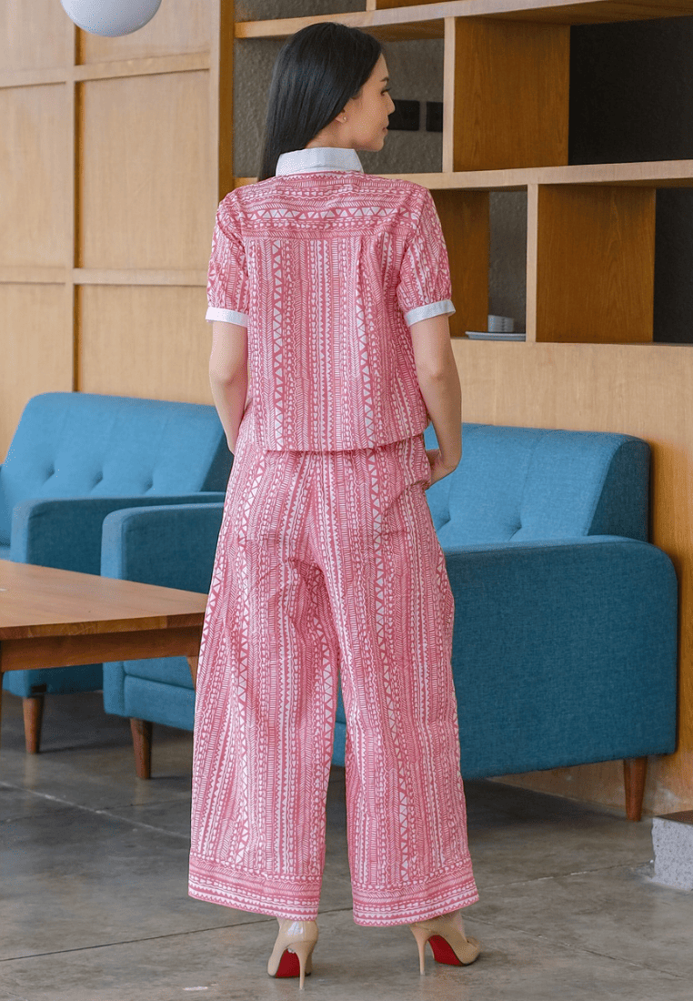 Setelan Tikta dan Areti Pink