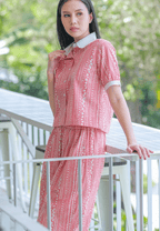 Setelan Tikta dan Areti Pink