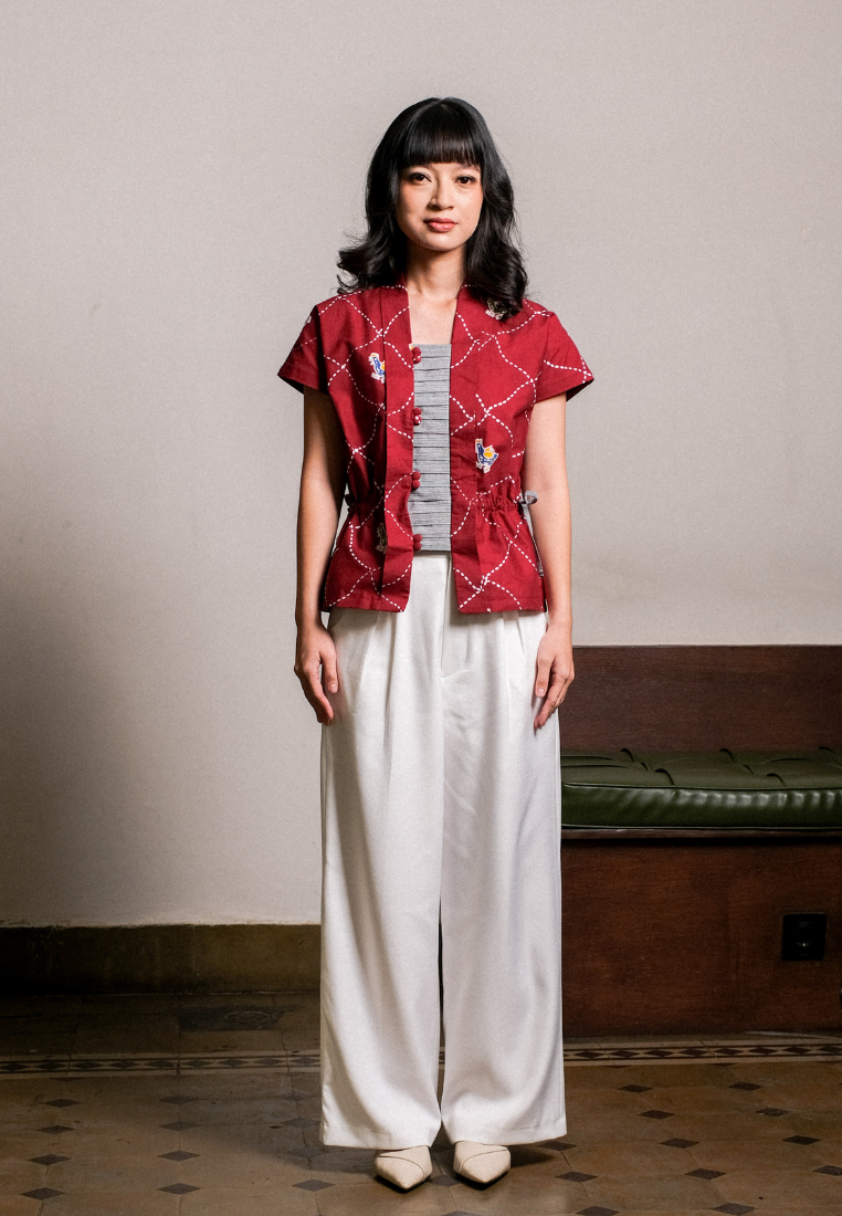 Garwita Kebaya Ayam Red