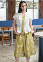 Setelan Garwita dan Gita Tribal Lime