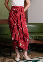 Ananta Warpskirt Ayam Red