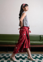 Ananta Warpskirt Ayam Red