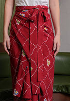 Ananta Warpskirt Ayam Red