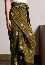 Ananta Warpskirt Ayam Green