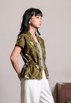 Garwita Kebaya Ayam Green