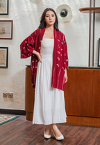 Setelan Kala Cengkeh Red dan Felice White
