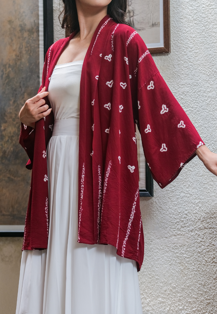 Setelan Kala Cengkeh Red dan Felice White