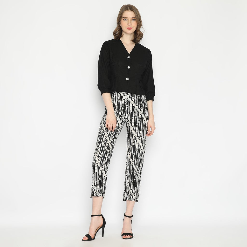 Nidha Charlene Set Black