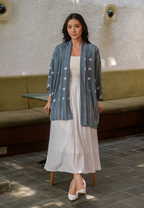 Setelan Kala Cengkeh Darkgrey dan Felice White