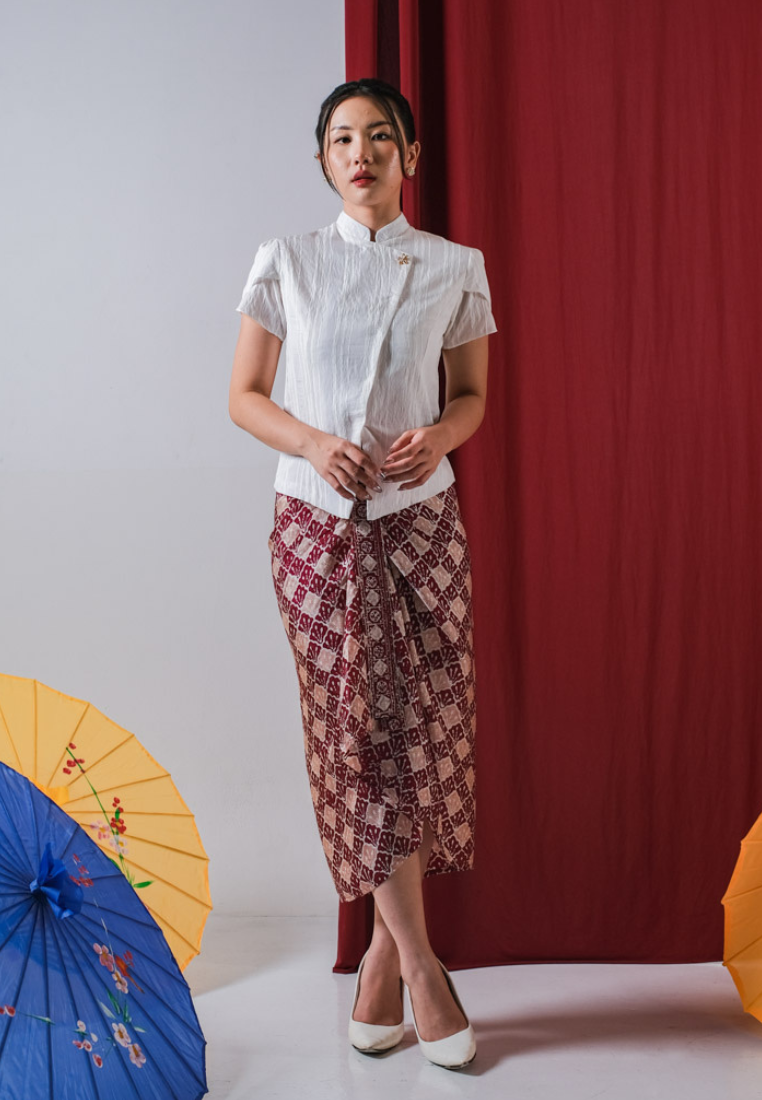 Dewanti Kebaya Pendek White