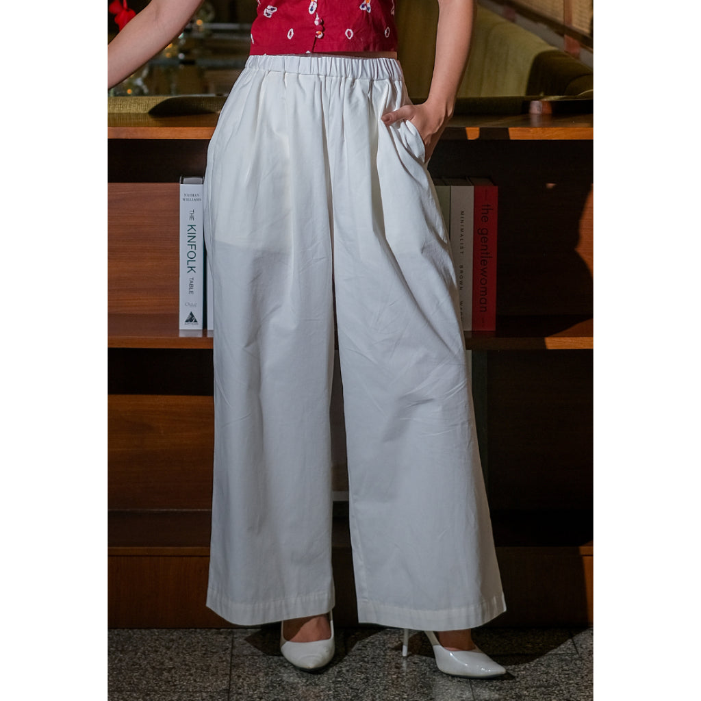 Setelan Kala Cengkeh Lightgrey dan Freya White