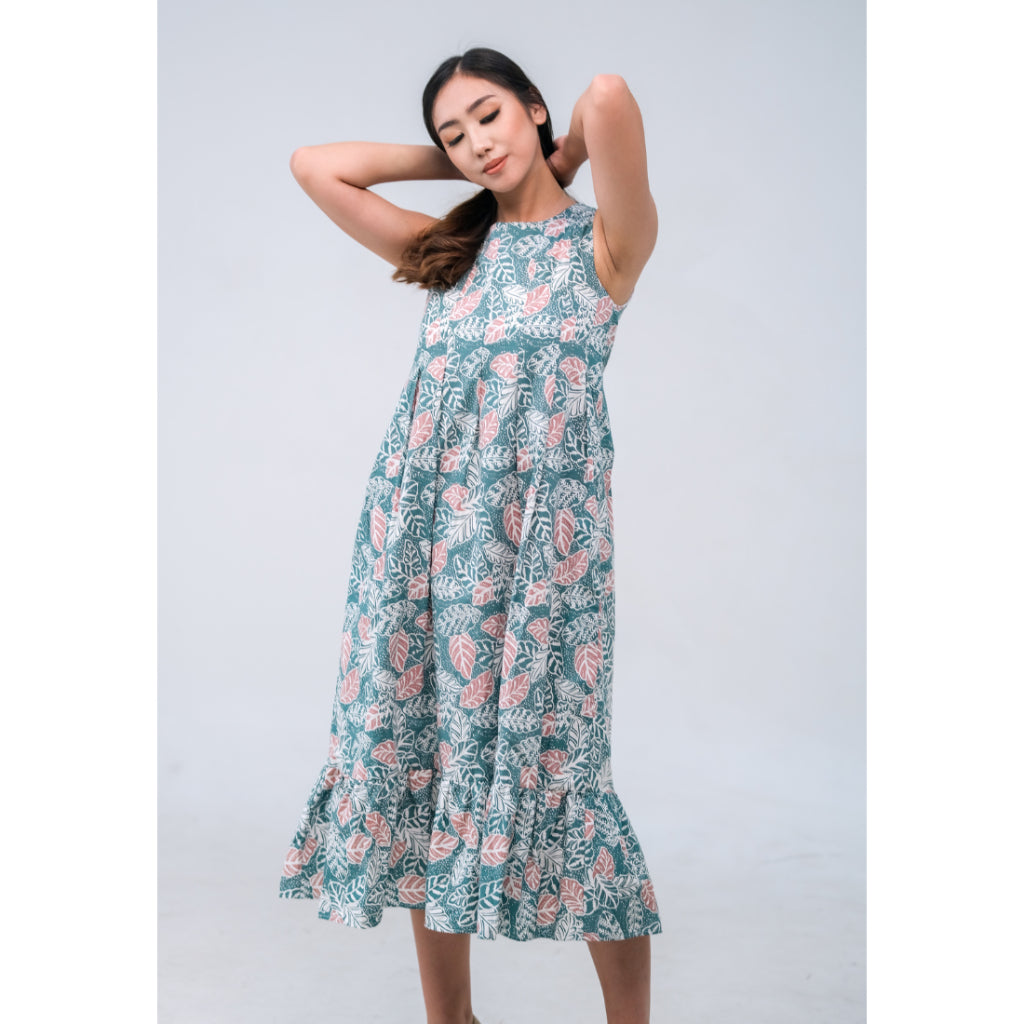 Gwenn Dress Green
