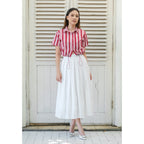 Datya Crop Shirt Red