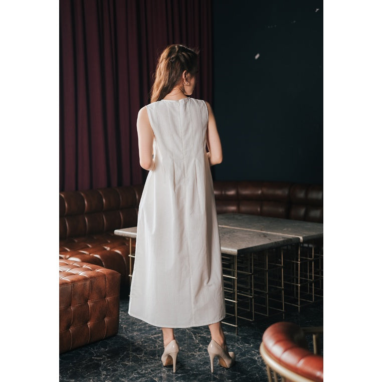 Gracy Maxi Dress White