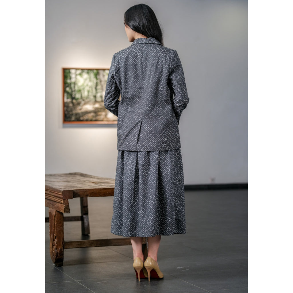 Setelan Karmina dan Rasda Grey