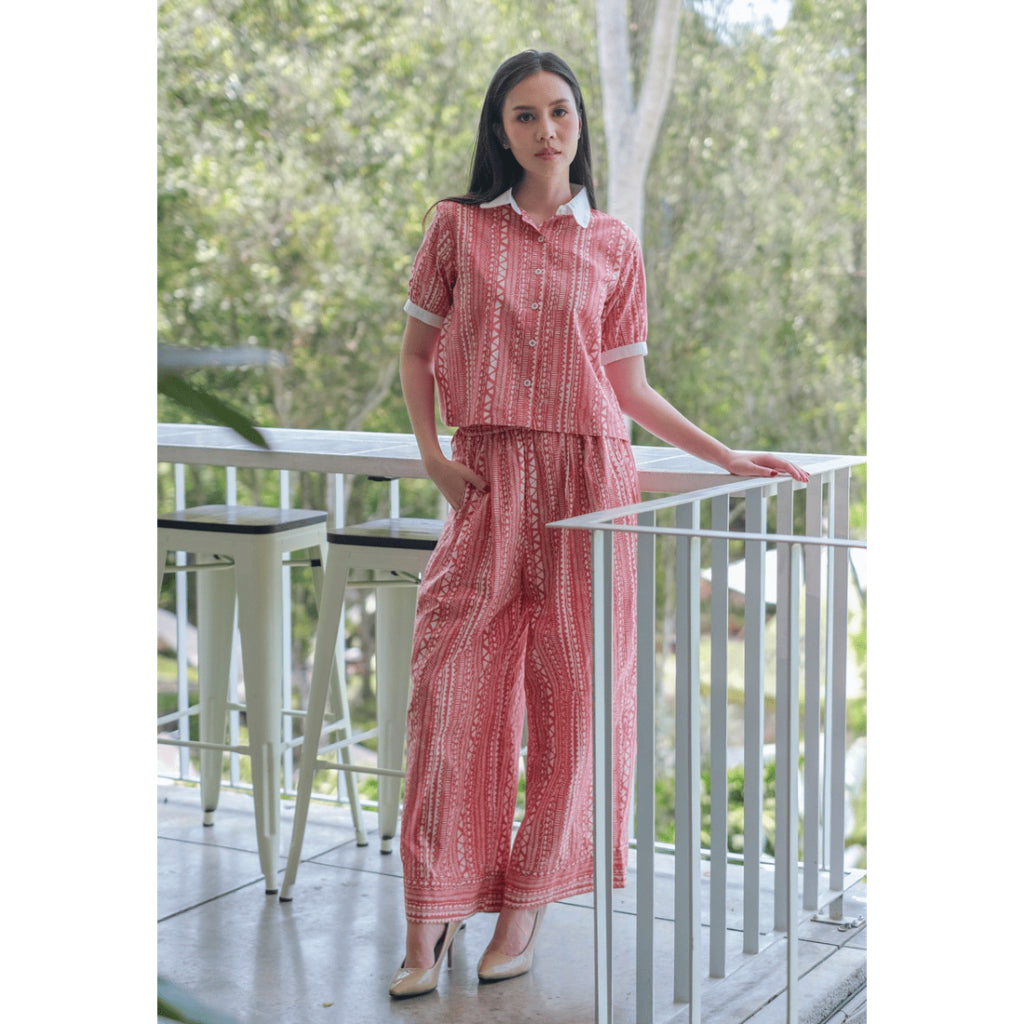 Setelan Tikta dan Areti Pink