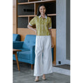 Setelan Tikta Lime dan Freya White