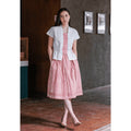 Setelan Garwita dan Gita Tribal Pink