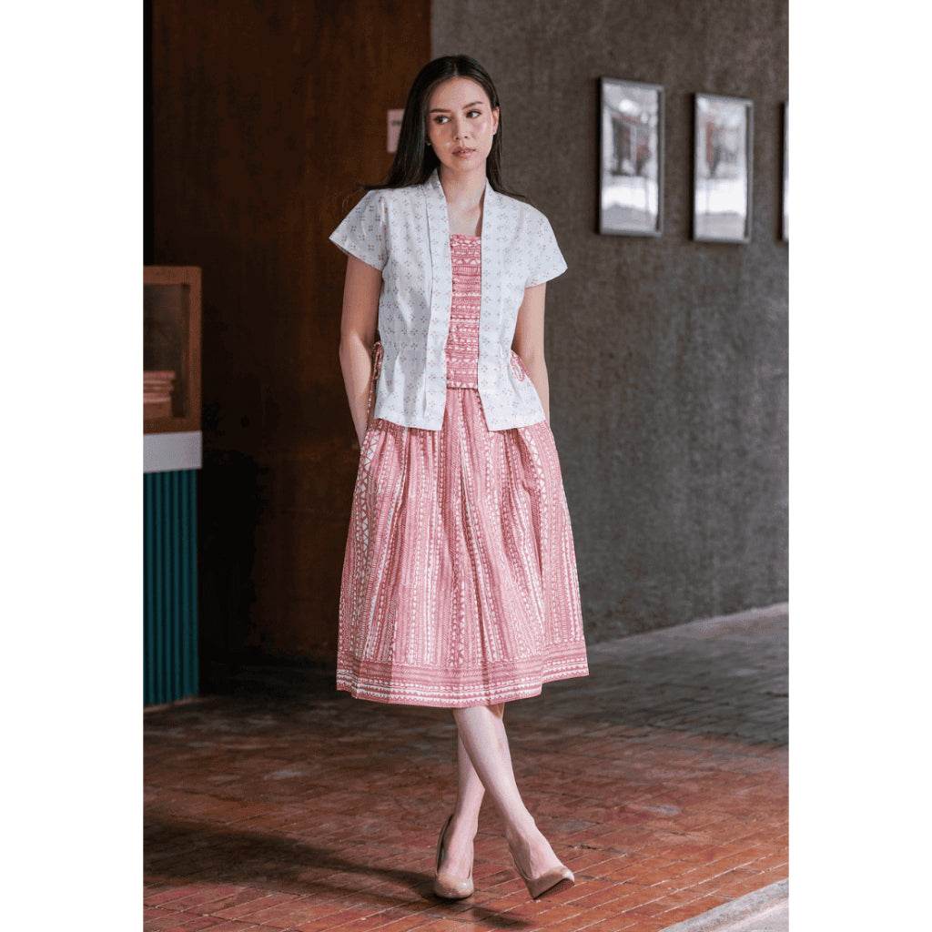 Setelan Garwita dan Gita Tribal Pink