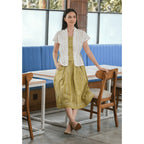 Setelan Garwita dan Gita Tribal Lime