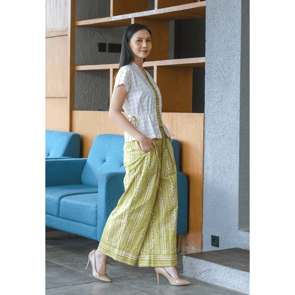 Setelan Garwita dan Areti Lime