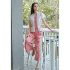 Setelan Garwita dan Areti Pink