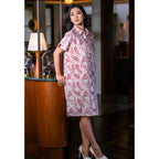 Kasmira Shirt Dress Red