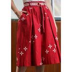 Gita Skirt Kawung Red