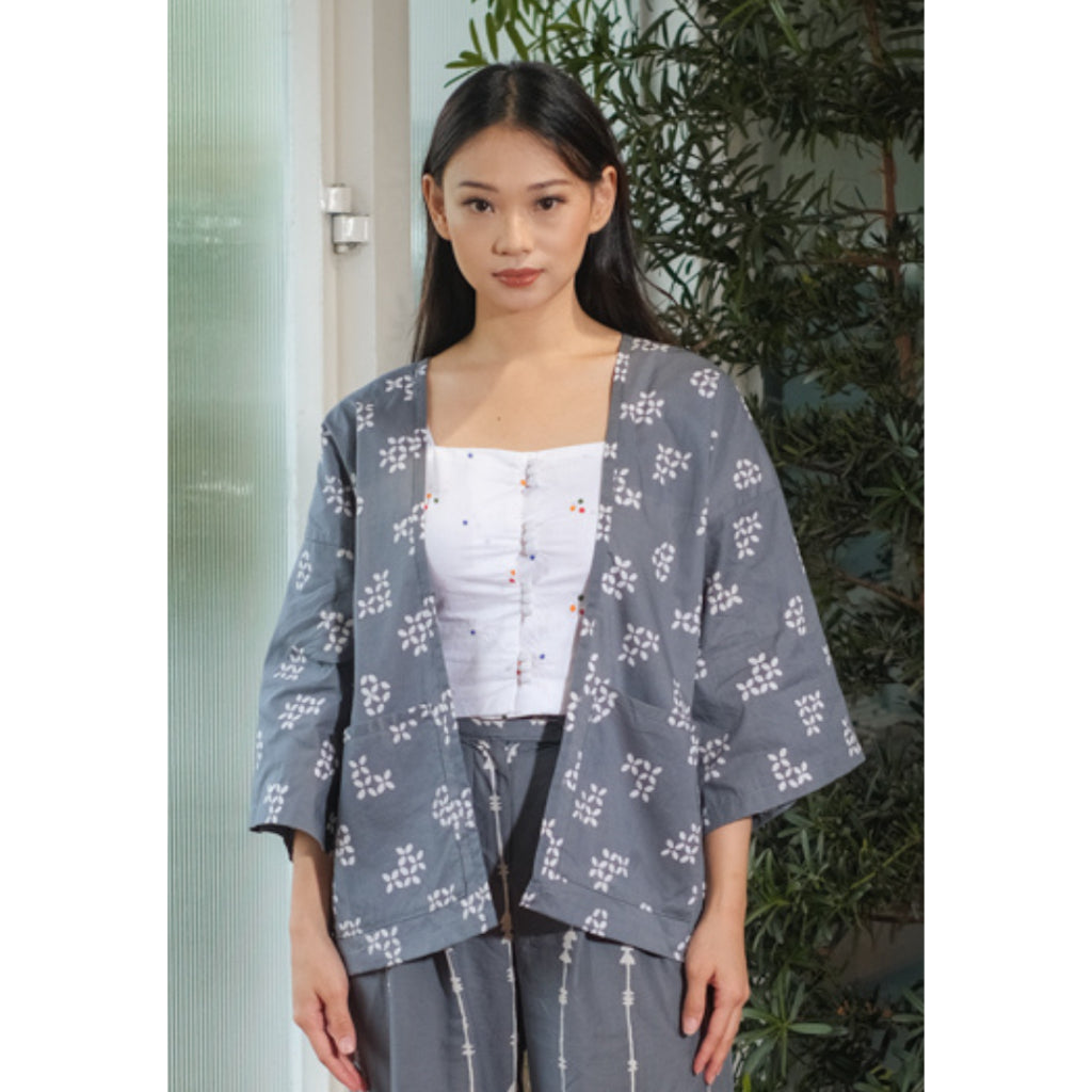 Wasana Outer Beras Dark Grey
