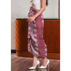 Marshia Wrapskirt Red