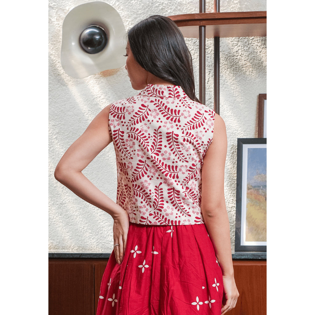 Karni Vest Red
