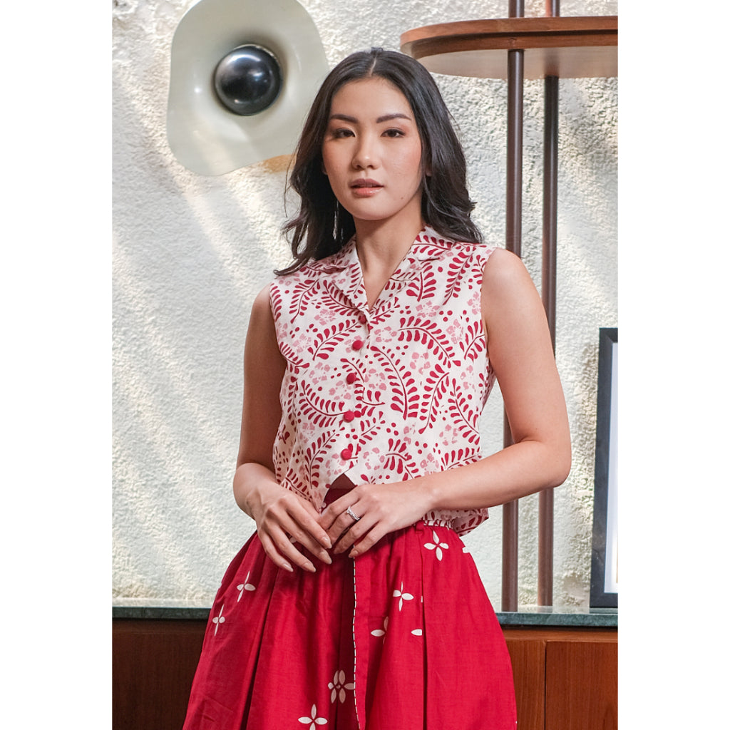 Karni Vest Red