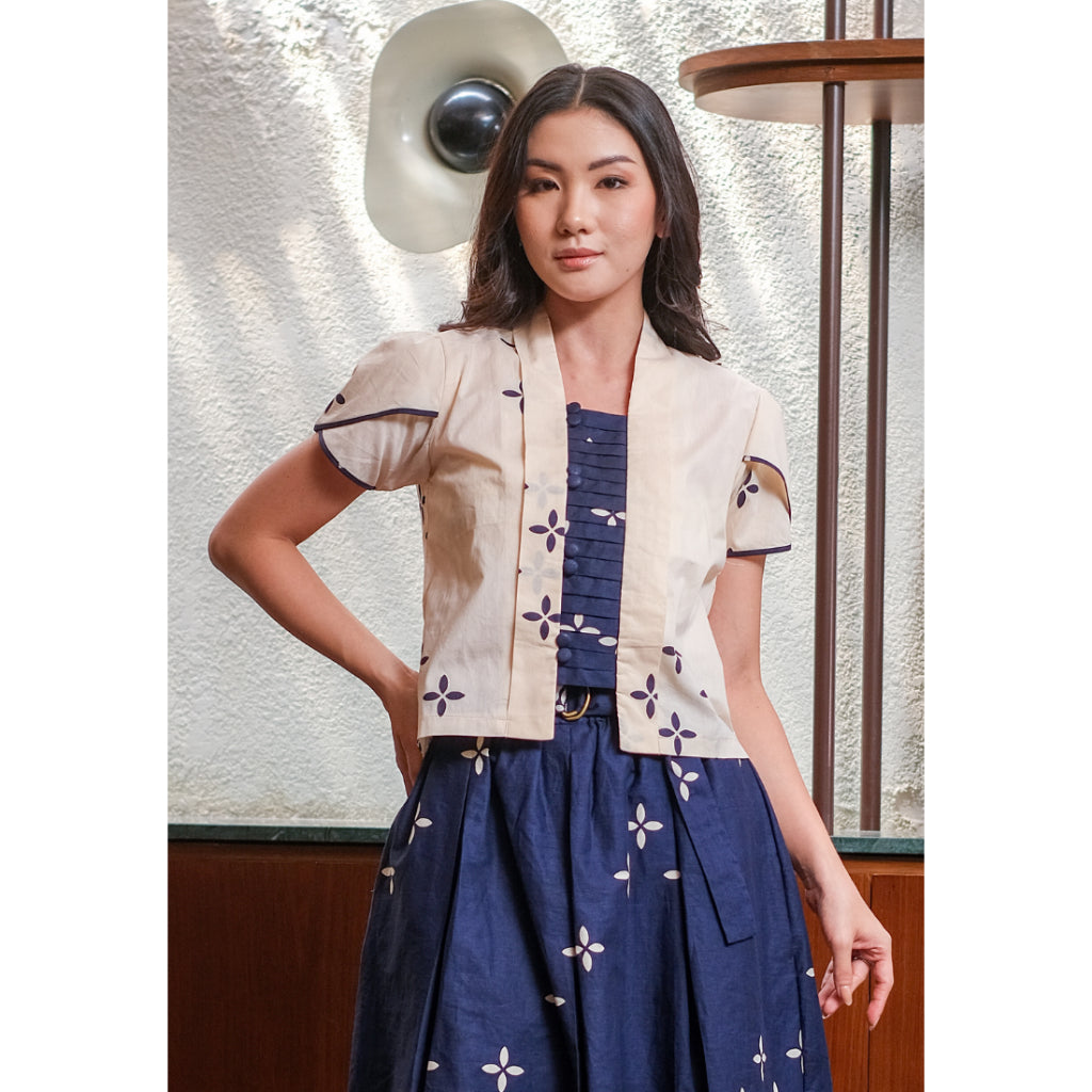 Wasti Kutubaru Kebaya Blue
