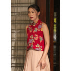 Chena Blouse Red
