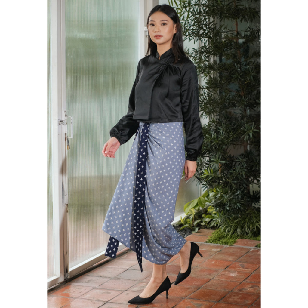 Yasita Wrapskirt Grey