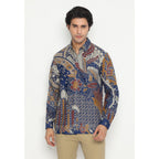 Nala Men Shirt Blue ( Furing )