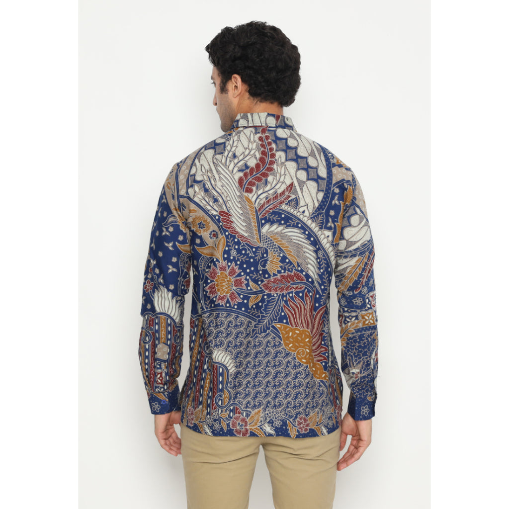 Nala Men Shirt Blue ( Furing )
