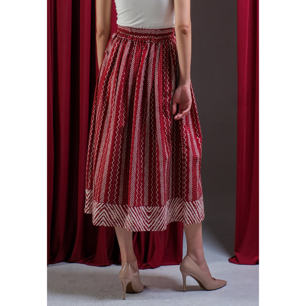 Rasda Skirt Red